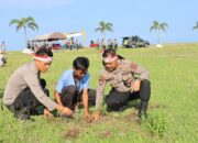 Wujudkan Lingkungan Asri, Polres Agam Tanam Seribu Pohon