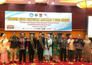 103 Guru Penggerak Siap Mentransformasi Pendidikan di Kota Padang
