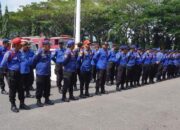 Rawan Kebakaran Hutan, Damkar Dharmasraya Gelar Apel Personil dan Petalatan