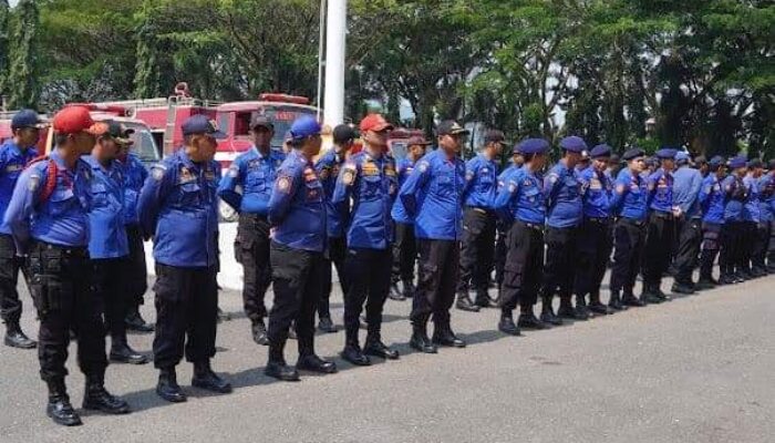 Rawan Kebakaran Hutan, Damkar Dharmasraya Gelar Apel Personil dan Petalatan