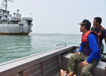 Satu-satunya daerah di Indonesia, Kota Pariaman Punya Kapal Perang KRI Teluk Bone 511