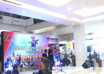 39 Musisi Jalanan se-Sumatera Barat Tampil di Lomba Musik Jalanan Korem 032 Wirabraja