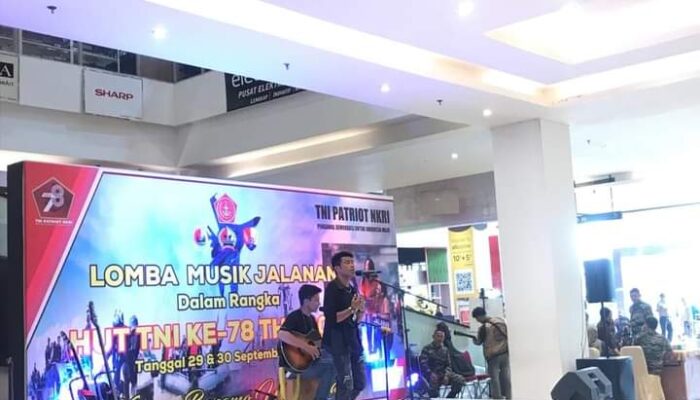 39 Musisi Jalanan se-Sumatera Barat Tampil di Lomba Musik Jalanan Korem 032 Wirabraja