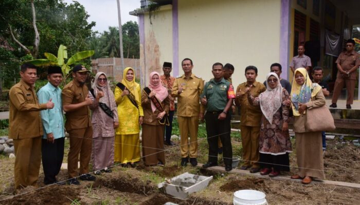 Diresmikan Walikota Genius Umar,  Desa Sikapak Timur Bangun Gedung PAUD dengan Dana Desa
