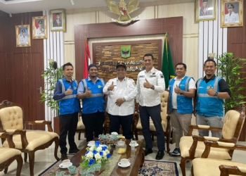 Audiensi PLN-Pemkab Padang Pariaman, Bupati: Kami Bantu Sosialisasi Bahaya Listrik Sampei ke Nagari