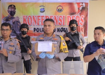 Polres Lima Puluh Kota Gagalkan Peredaran 54,1 Kg Ganja
