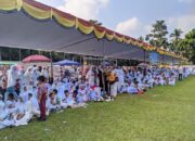 Wujudkan Generasi Emas yang Beriman, Ratusan Murid TK di Sijunjung Ikuti Manasik Haji Cilik