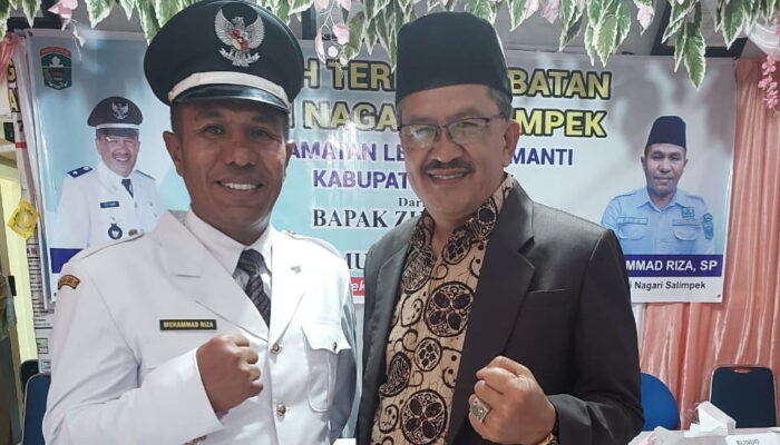 Masa Jabatan Berakhir, Zulfikar Sukses Bangun Salimpek dari Nagari Berkembang Jadi Maju