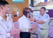 Jasa Raharja Tumbuhkan Budaya Tertib Lalu Lintas kepada Mahasiswa Baru FMIPA Unand