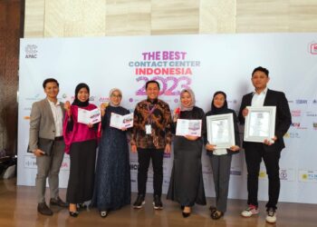 Pegadaian Borong 5 Penghargaan di Ajang The Best Contact Center Indonesia 2023