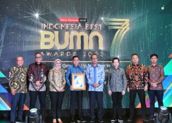 Pegadaian Raih Penghargaan Indonesia Best BUMN Awards 2023