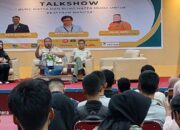UBH Gelar Talkshow, Ketua FIM PII Wilayah Riau Ulul Azmi dan Rocky Gerung Jadi Narasumber