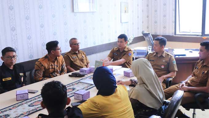 Pemko Payakumbuh mematangkan persiapan peringatan Hari Sumpah Pemuda, Selasa (24/10). IST