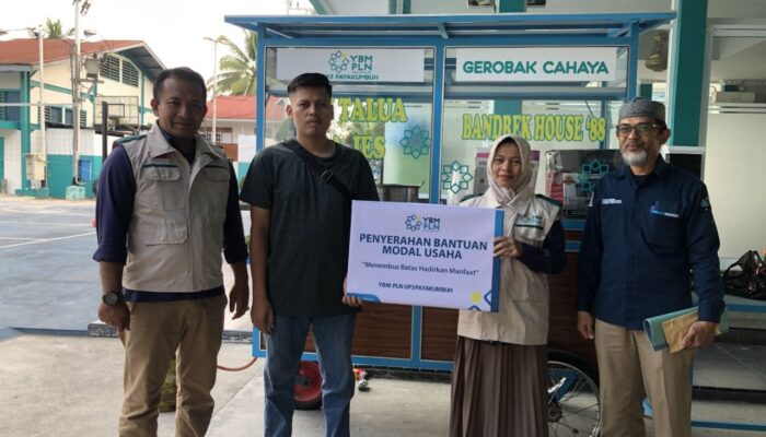 YBM PLN Kembali Salurkan Bantuan Modal Usaha Bagi UMKM di Payakumbuh