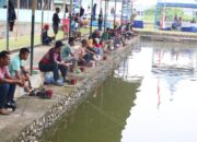 Sambut HUT TNI Ke-78, Lanud SUT Gelar Lomba Memancing Galatama Lele