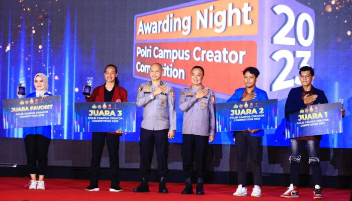 Polri Campus Creator Competition 2023 Jadi Ajang Generasi Muda Berkreasi