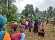 Gembiranya Warga Lareh Nan Panjang Selatan Goro Bersama “Sambut” Pembangunan Kantor Walinagari