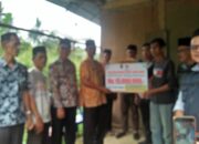 Baznas Padang Pariaman Bangun Rumah RTLH Sudirman