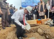 Donatur Bangun Masjid RSUD Achmad Muchtar Bukittinggi, Gubernur Sumbar Letakkan Batu Pertama