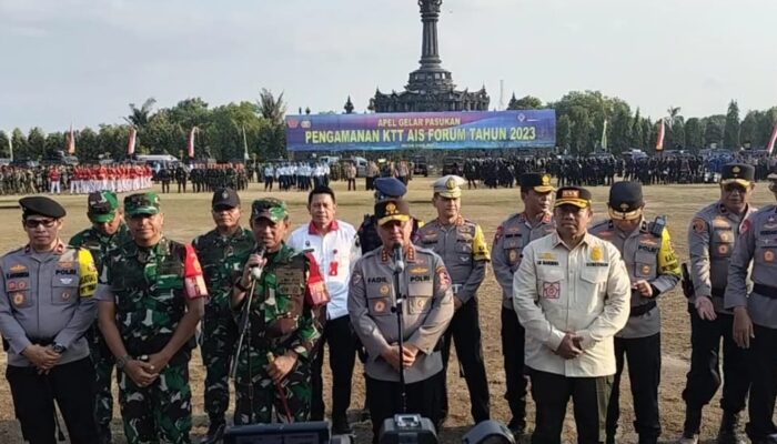 Sinergitas TNI-Polri dan Masyarakat Bali Siap Amankan KTT AIS Forum 2023