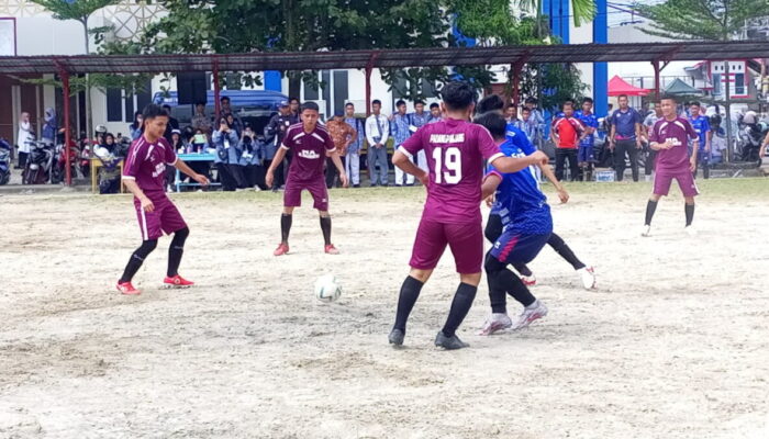 Rakel Pratama Top Skor, Tim Futsal Kauman Juara II di Turnamen Minimal Soccer Universitas Adzkia Sumbar 2023