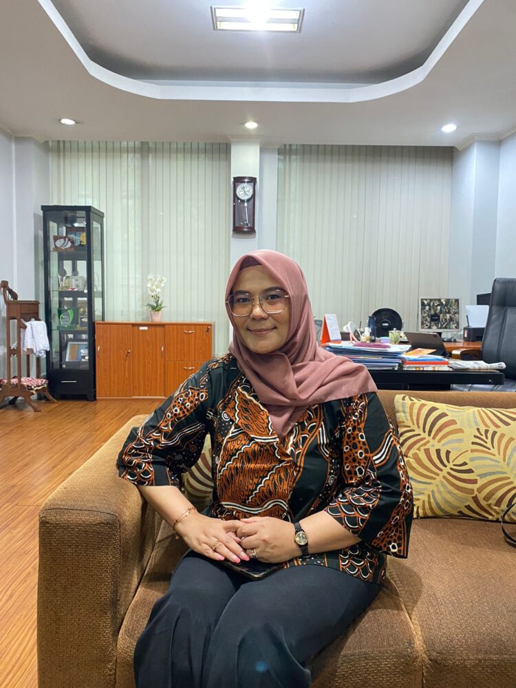 impin Bank Nagari Cabang Jakarta Shanty Dewi Fauzy. DOK AFRIANITA