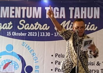 Puisi Tahun 1983 Karya Pulo Lasman Simanjuntak Kembali Menggema saat Ultah ke-3 JSM di Balai Pustaka Jakarta