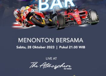 Hotel Santika Adakan Nobar Liga Spanyol di Atmosphere Skylounge