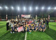 Combo Hotel Santika Premiere dan Amaris Hotel Padang Menangkan PHRI Mini Soccer Tournament 2023