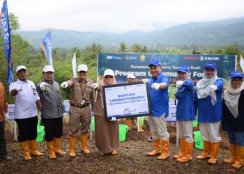 Jalin Kerja Sama Community Forest Bersama BSIP, Pupuk Kaltim Target Tanam 7.489 Bibit Pohon