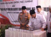 Kapolda Sumbar Hadiri Peresmian Masjid Al Hijrah oleh Mantan Wakapolri