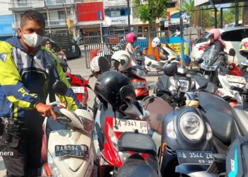 Selama Bulan Ini, Satlantas Polresta Padang Tertibkan 1.500 Kendaraan