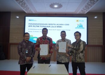 PLTM Togar Pasaman Barat Beroperasi, Kini Lebih Separuh Listrik Sumbar dari Pembangkit EBT