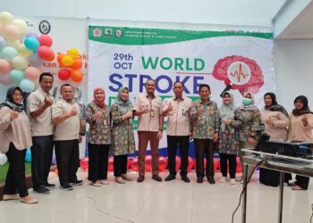 Peringati Hari Stroke Sedunia, Departemen Neurologi FK Unand dan RSUP Dr M Djamil Sosialisasikan Pentingnya Mengenal Gejala Stroke Sejak Dini