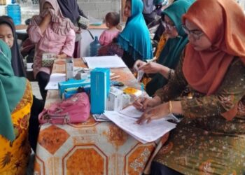 Puluhan Lansia dan Pralansia di Pessel Diskrining