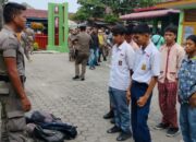Satpol PP Kota Padang Tertibkan Pelajar Keluyuran