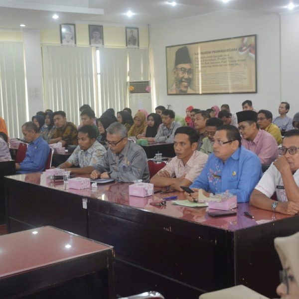 BPBJ mensosialisasikan Pengadaan Barang dan Jasa Konstruksi melalui sistem e-katalog lokal, Kamis (5/10) diikuti seluruh kepala OPD di lingkup Pemerintah Kabupaten Agam. IST