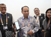Menkominfo Apresiasi Dukungan dan Kualitas Jaringan Telekomunikasi TelkomGroup di Media Center KTT AIS 2023 Forum