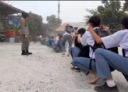 Bolos Sekolah, Puluhan Pelajar SMK Ini Diamankan Pol PP Padang saat Asyik “Hanging Out” di Warung