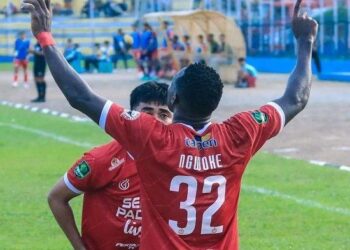 Striker Asing Semen Padang FC Mengamuk di Stadion Baharoeddin Lubuk Pakam Deli Serdang
