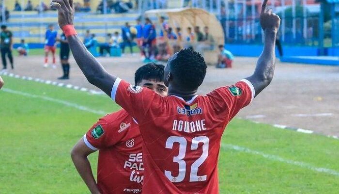 Striker Asing Semen Padang FC Mengamuk di Stadion Baharoeddin Lubuk Pakam Deli Serdang