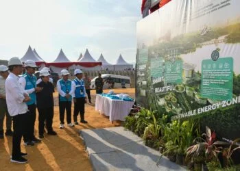 Presiden Jokowi Cek Progres Pembangunan IKN, PLN Siapkan Listrik dari Energi Bersih