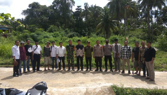Wali Nagari Kuranji Hulu Pantau Pekerjaan Jalan di Korong Tanjung Alai Barat
