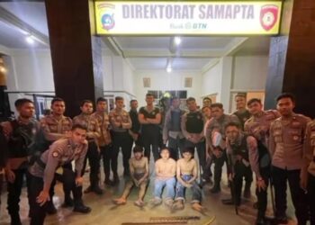 Ditsabhara Polda Sumbar Amankan Sembilan Remaja Diduga Terlibat Tawuran