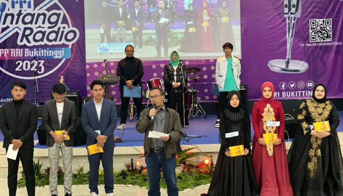 Enam Finalis Bintang Radio RRI Bukittinggi Raih Golden Tiket Ke Jakarta