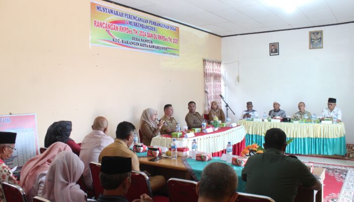Pemerintah Desa Santur Laksanakan Musrenbang RKPD 2024 dan DU RKPD 2025
