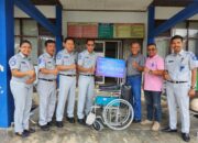 Samsat Solok Ramah Disabilitas, TJSL Jasa Raharja Serahkan Kursi Roda