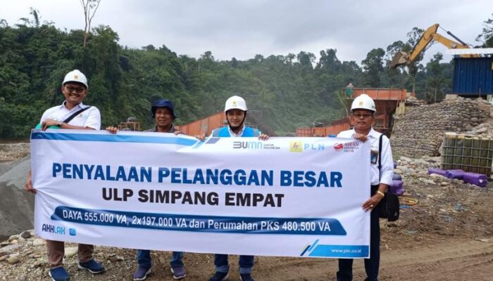 Pasaman Barat Tumbuh Pesat, PLN Bangun Jaringan Hingga 4,8 MW pada Dua Bulan Terakhir