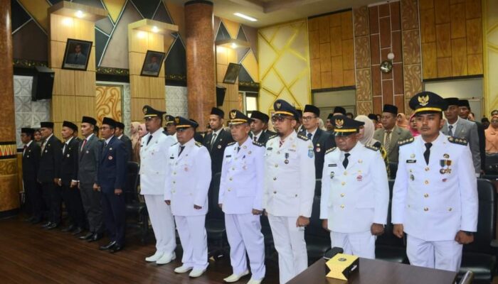 5 Pejabat Eselon II Dilantik, Wako Hendri Septa: Pejabat Harus Amanah dan Melayani