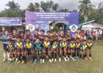 Final Kejurprov Sepakbola Sumbar U-10 & U-12, Empat Tim Usia Belia Berburu Gelar Juara